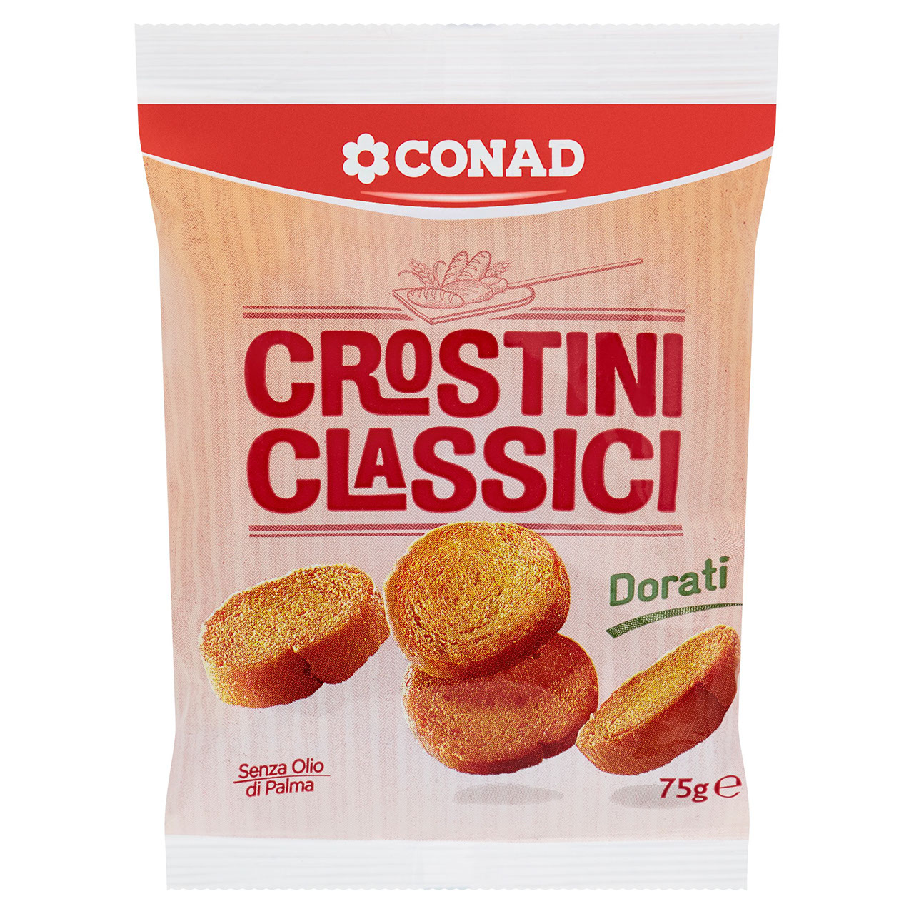 Crostini Classici 75 g Conad in vendita online