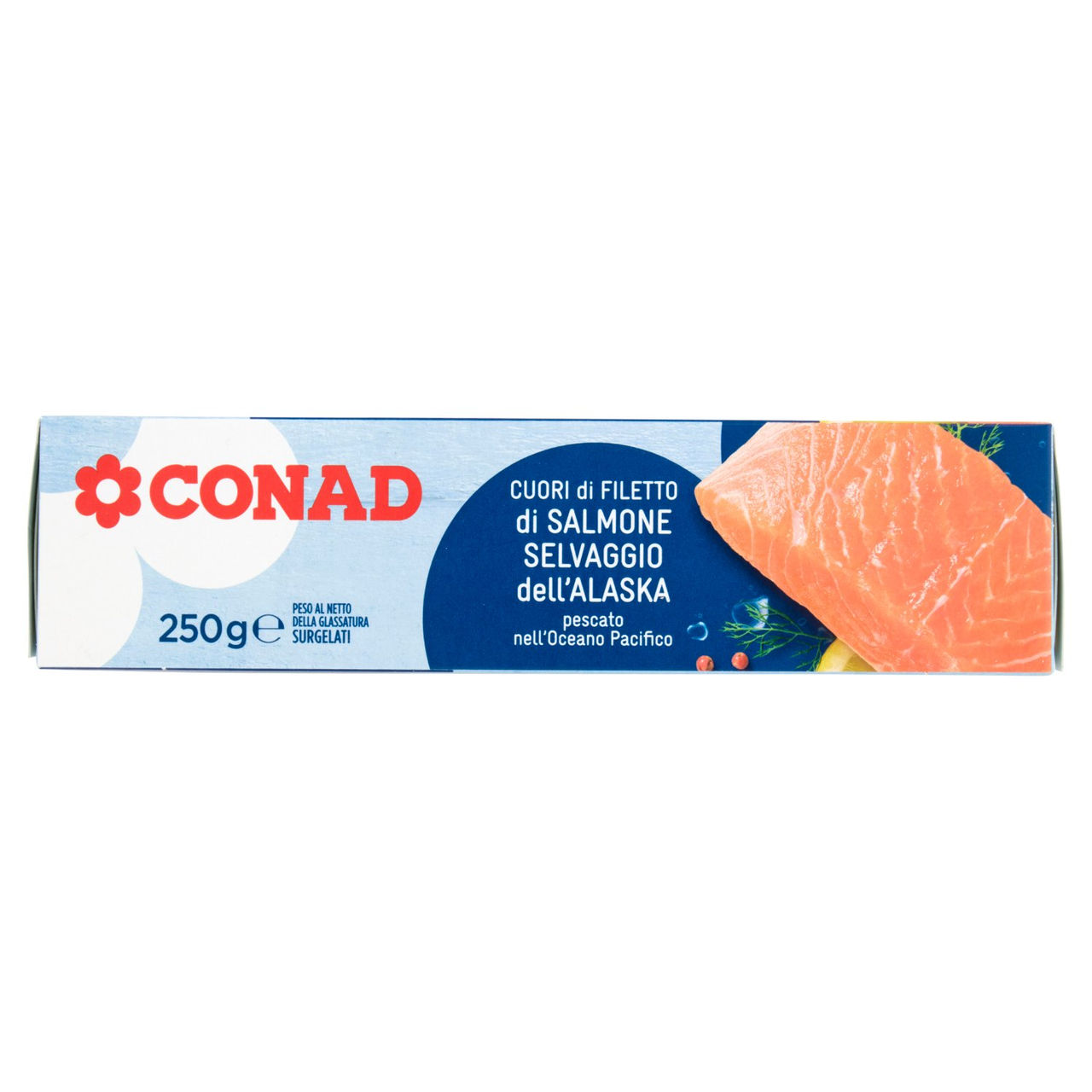 Salmone Selvaggio dell'Alaska Surgelato 250 g