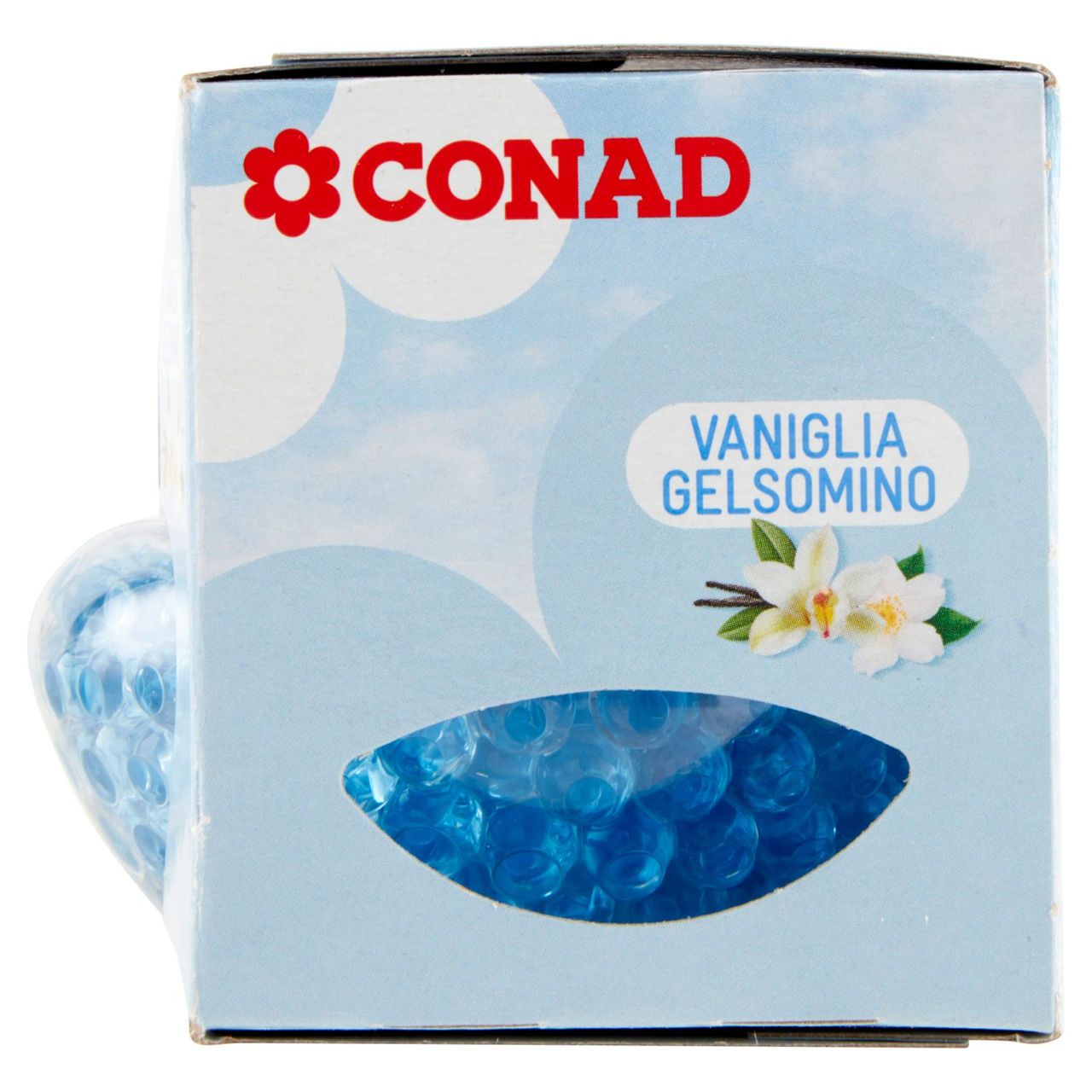 CONAD Deodorante per Ambienti Gel Vaniglia Gelsomino 110 g