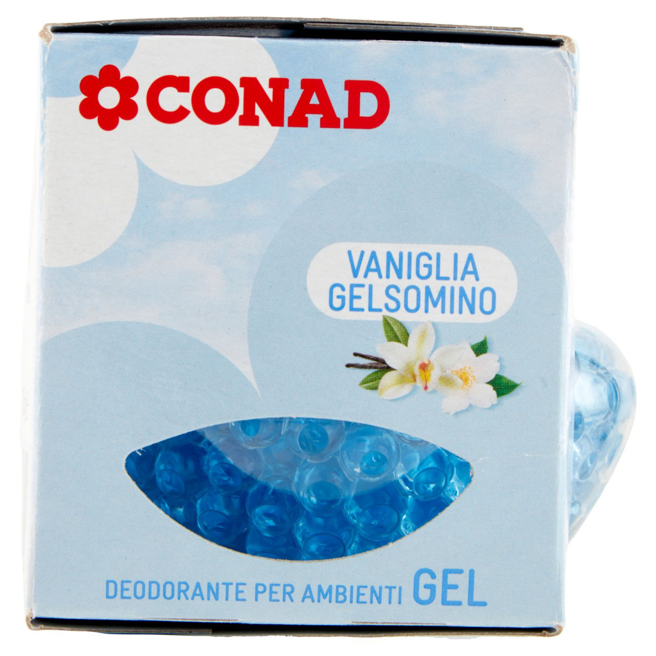 CONAD Deodorante per Ambienti Gel Vaniglia Gelsomino 110 g