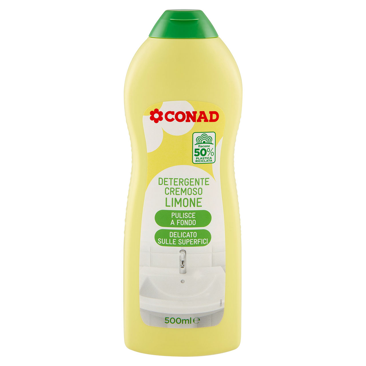 Detergente Cremoso Limone 500 ml Conad