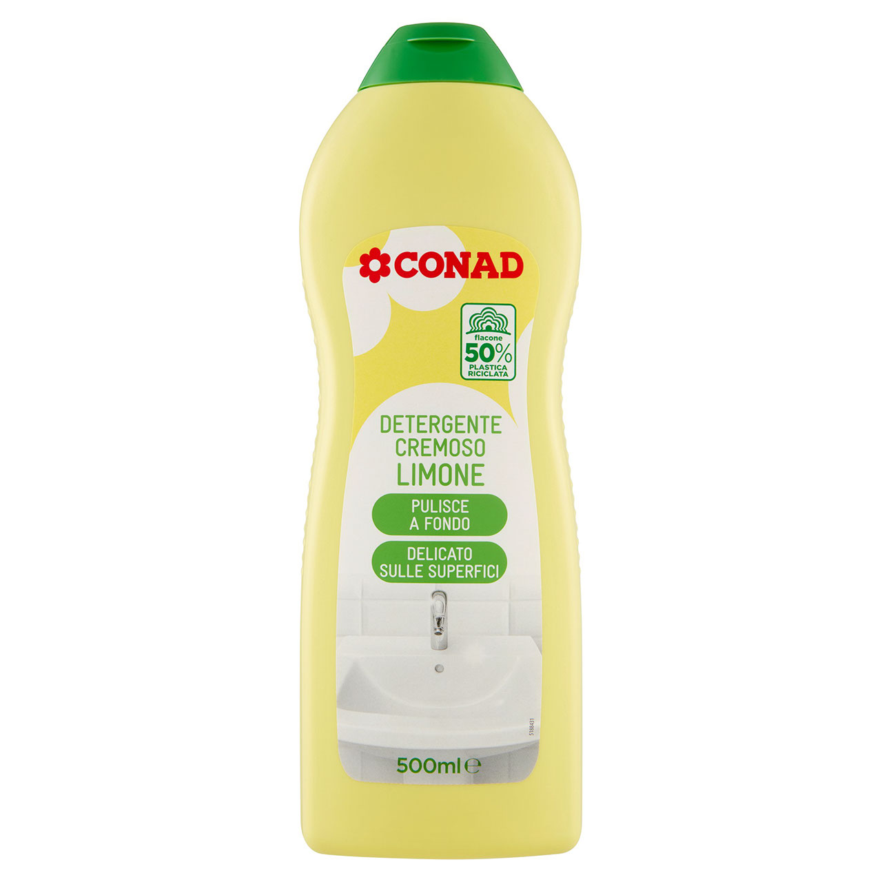 Detergente Cremoso Limone 500 ml Conad