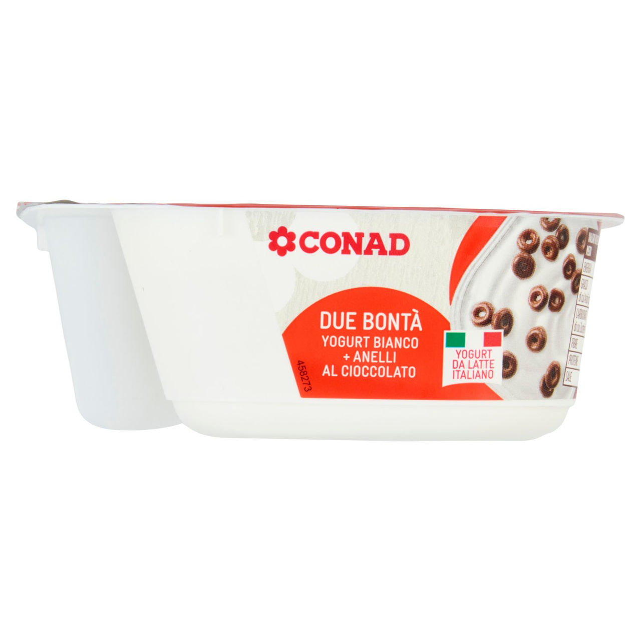 Due Bontà Yogurt Bianco   Anelli al Cioccolato