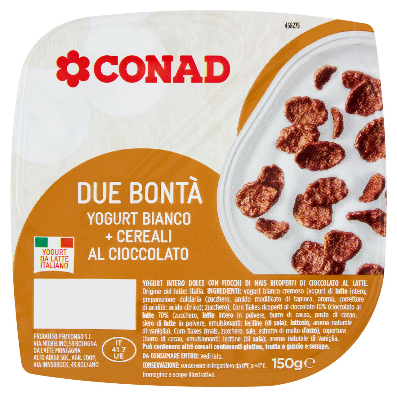 Yogurt con Cereali Conad 150 g in vendita online