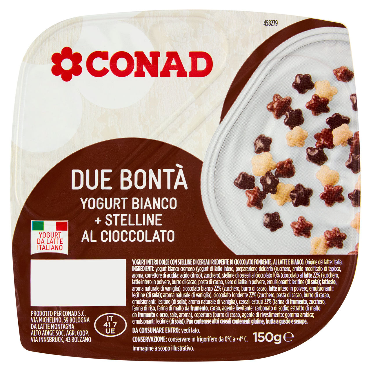 Yogurt Cremoso con Stelline 150g Conad online