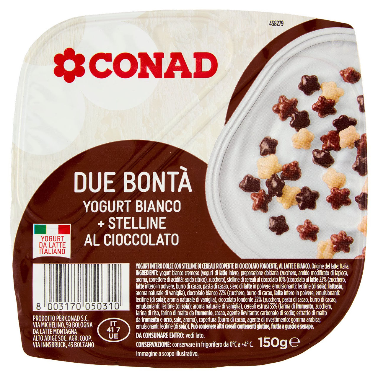 Yogurt Cremoso con Stelline 150g Conad online