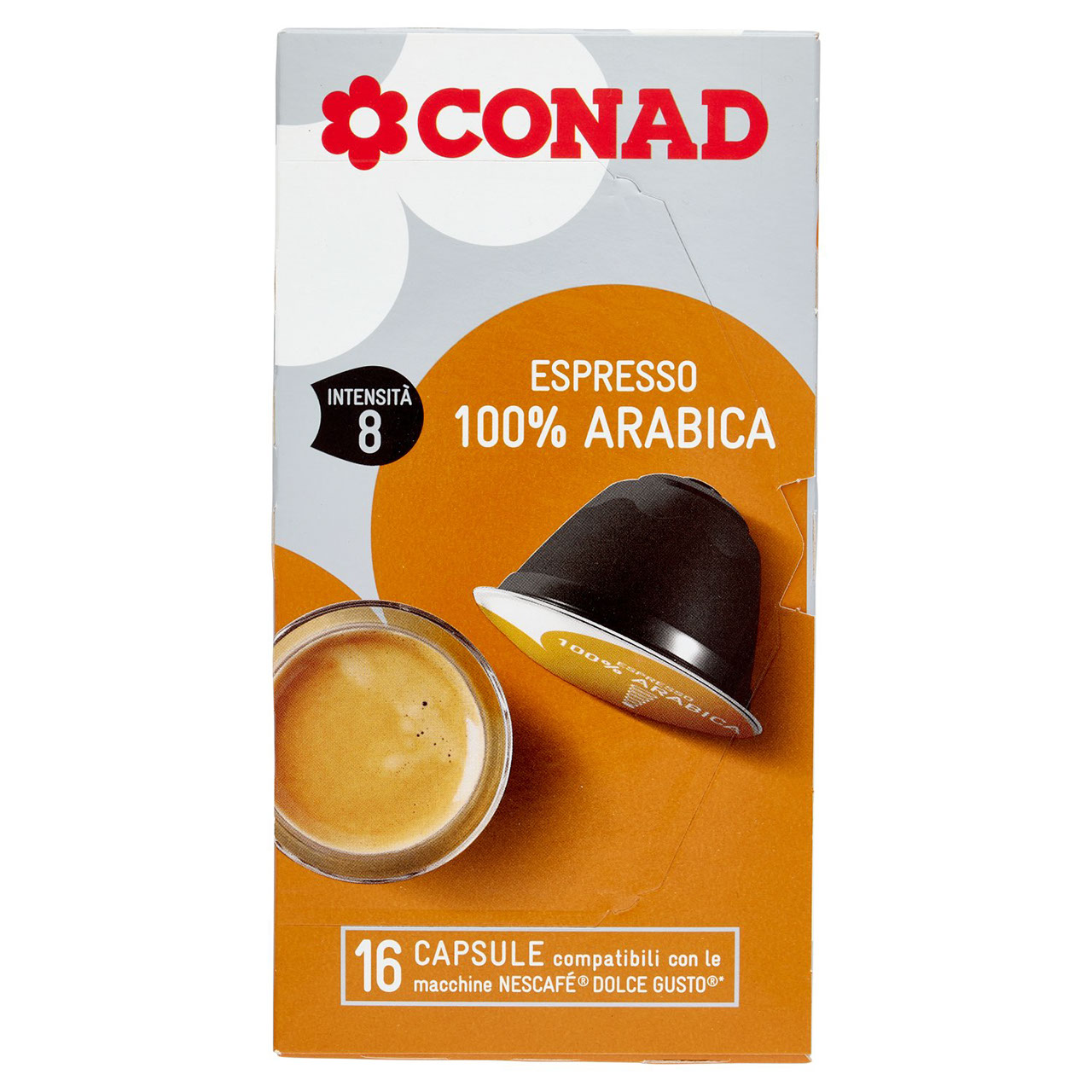Capsule Arabica per Nescafé Dolce Gusto Conad