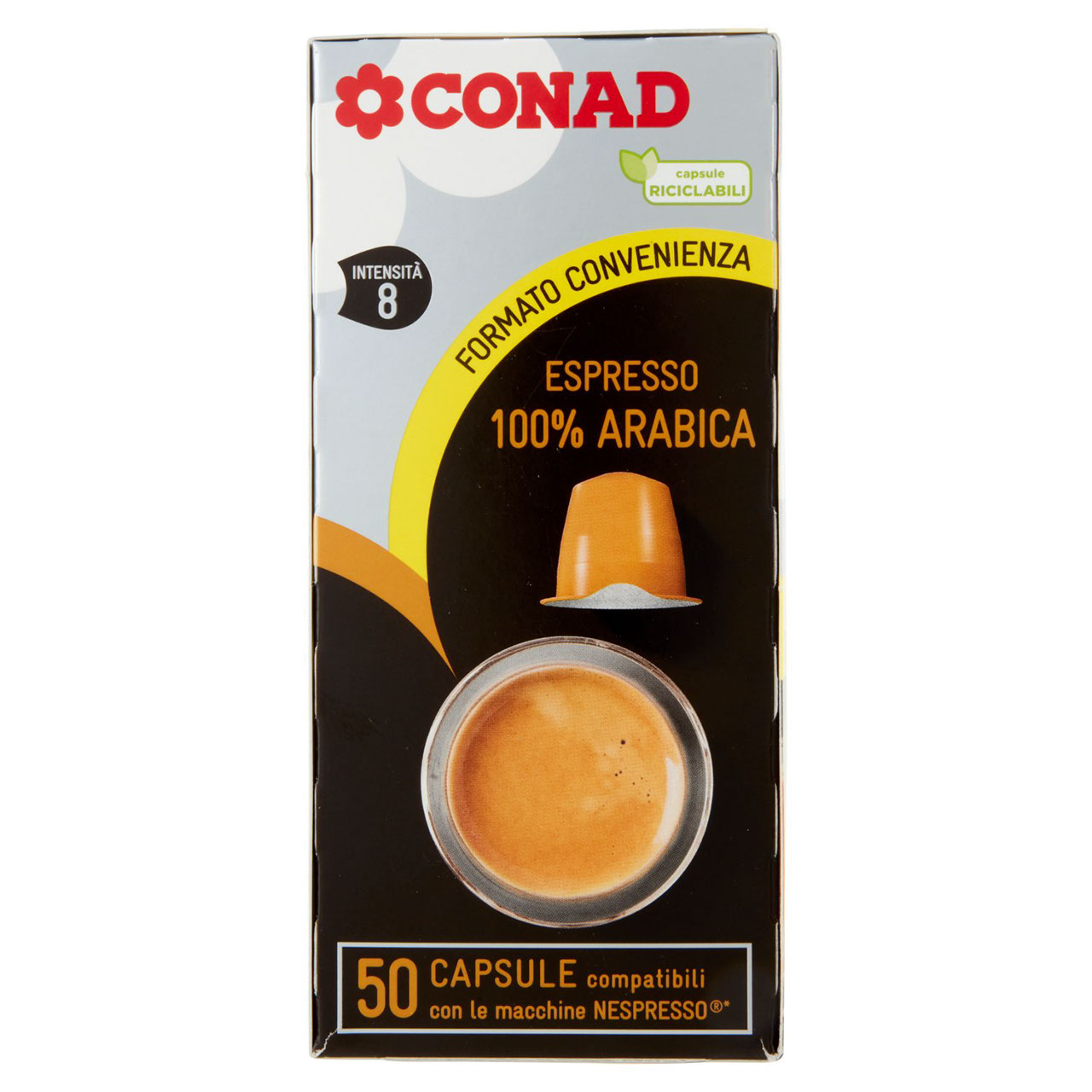 Capsule Arabica Compatibili Nespresso 250g Conad