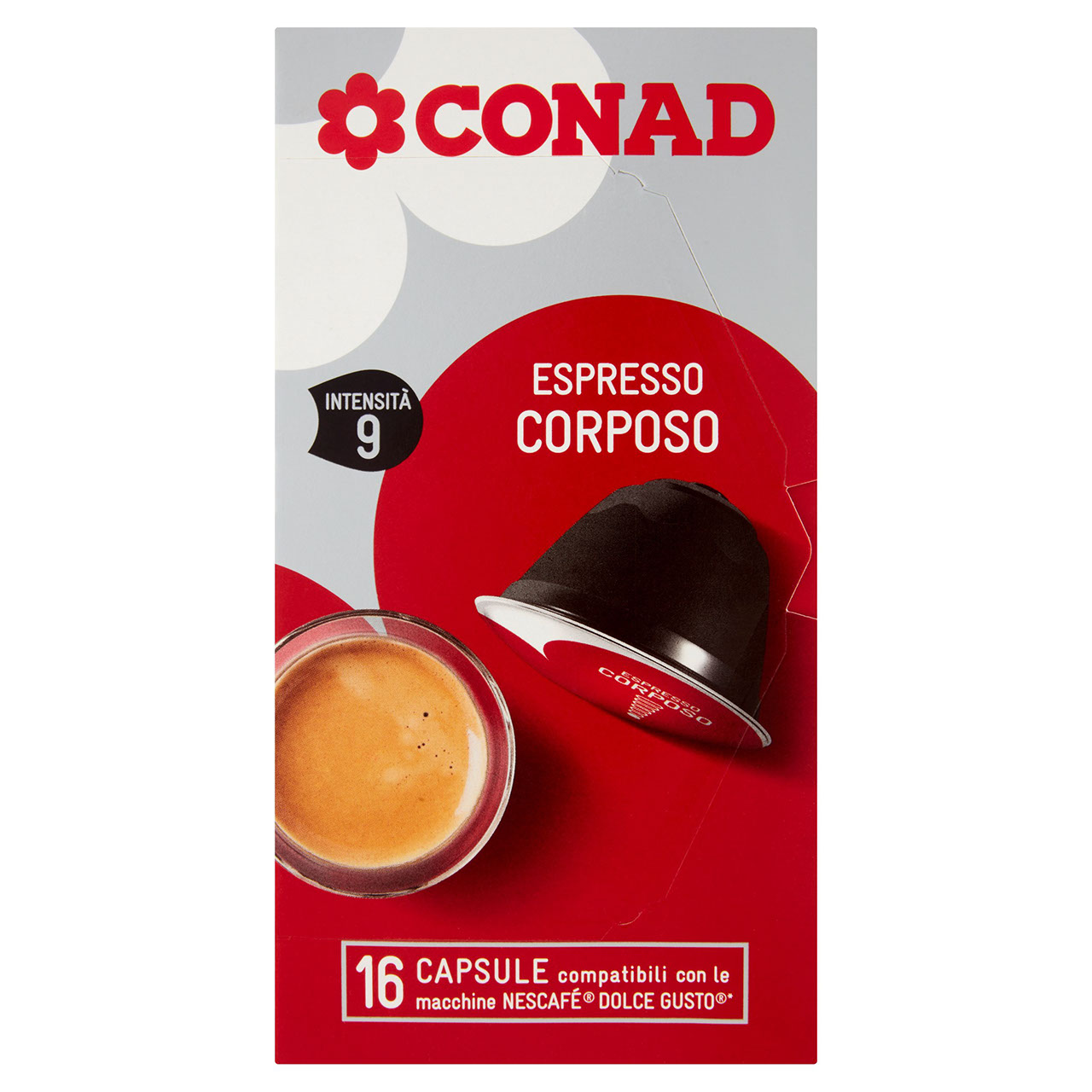 Capsule Espresso per Nescafé Dolce Gusto Conad