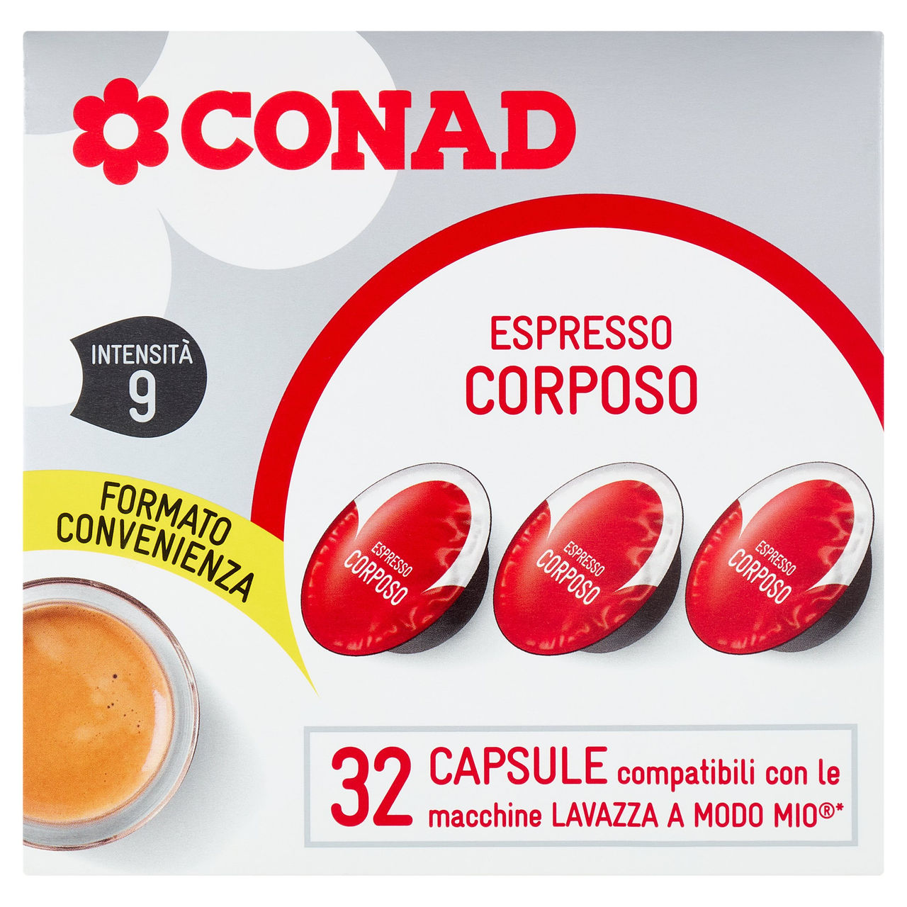 Espresso Corposo Capsule Lavazza a Modo Mio Conad
