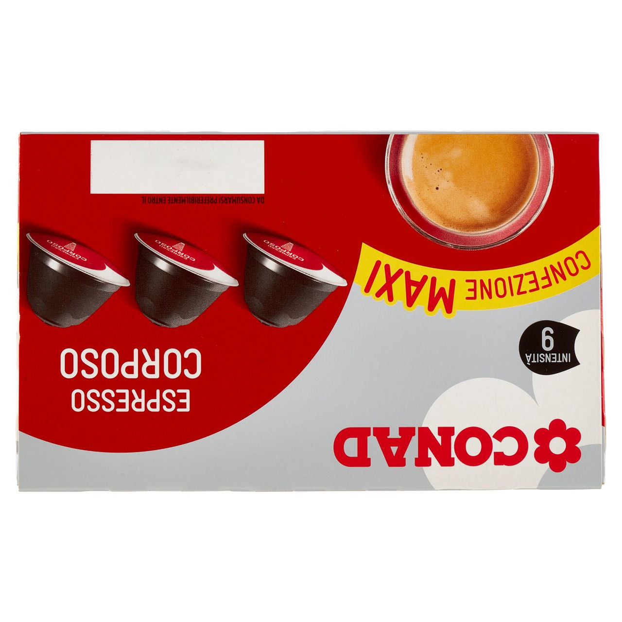 CONAD Espresso Corposo 48 Capsule compatibili con le macchine Nescafé Dolce Gusto 350 g