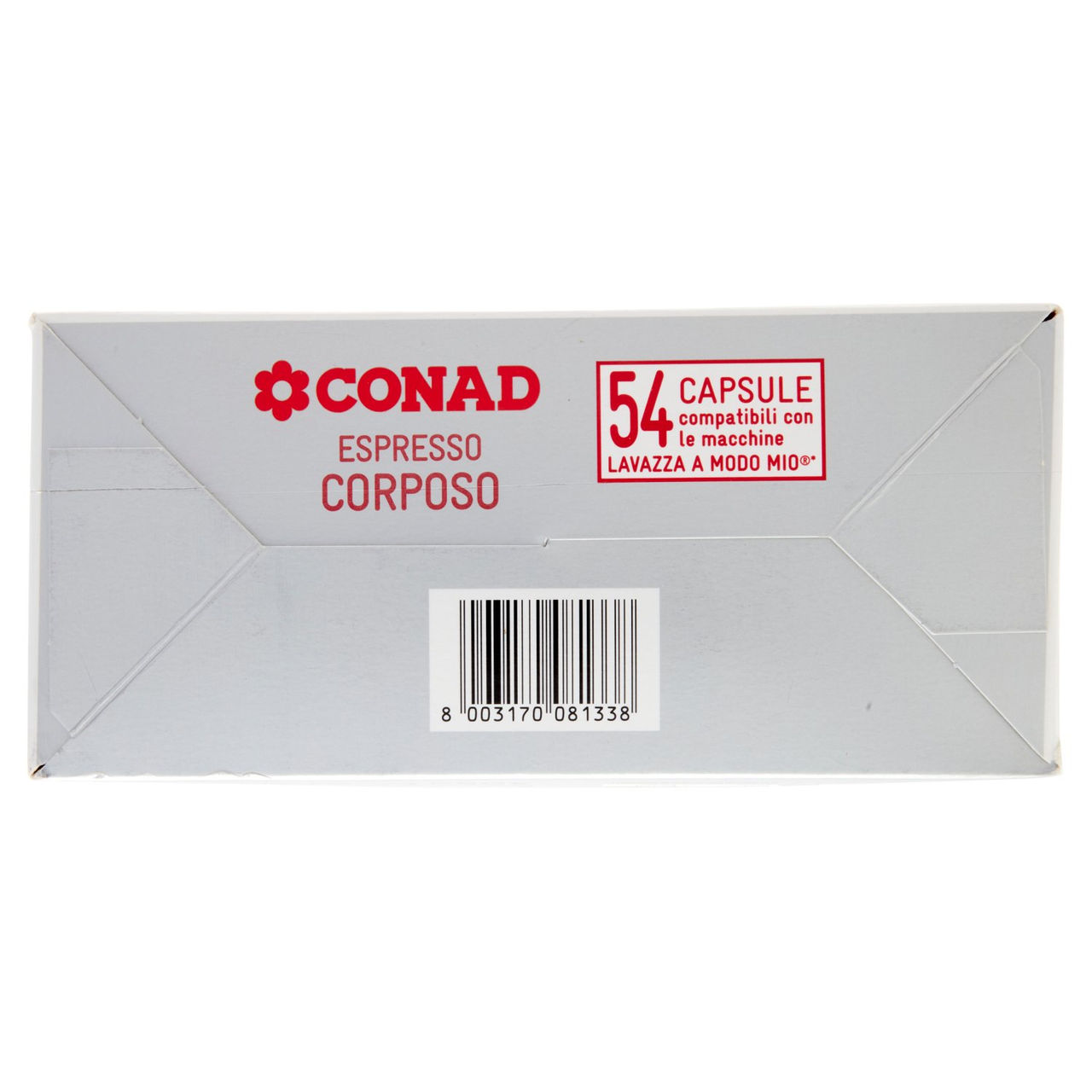 CONAD Espresso Corposo 54 Capsule compatibili con le macchine Lavazza a Modo Mio 405 g