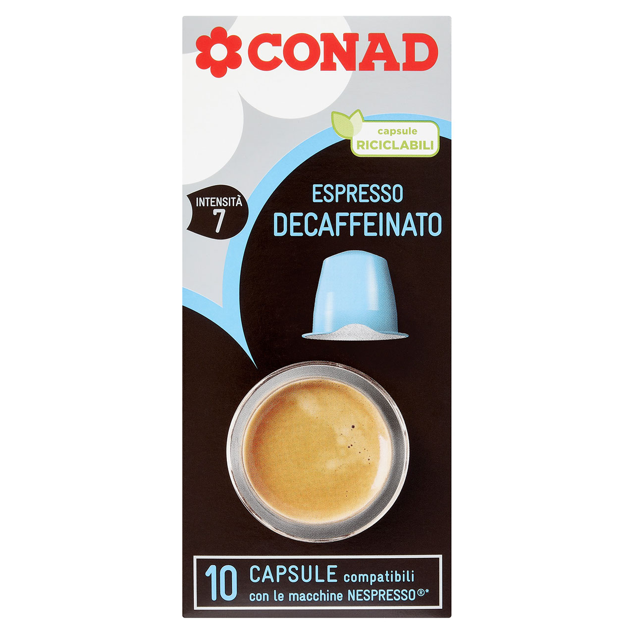 Decaffeinato Capsule Compatili Nespresso Conad