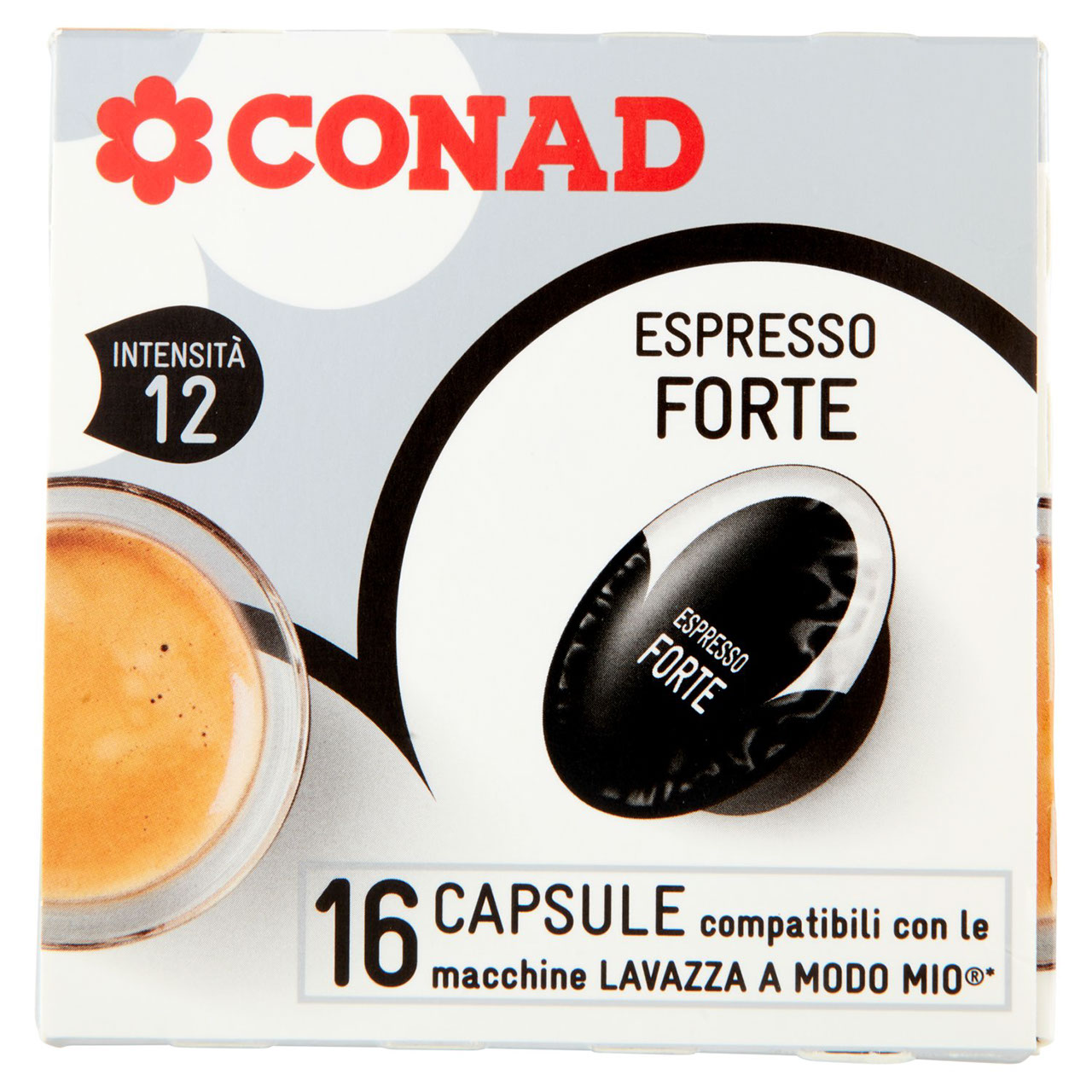 Espresso Forte Capsule compatibili con A Modo Mio