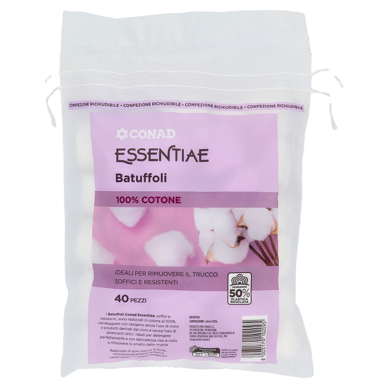 CONAD Essentiae Batuffoli 40 pz