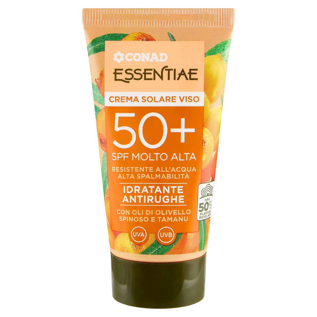 CONAD Essentiae Crema Solare Viso 50  SPF Molto Alta Idratante Antirughe 50 ml