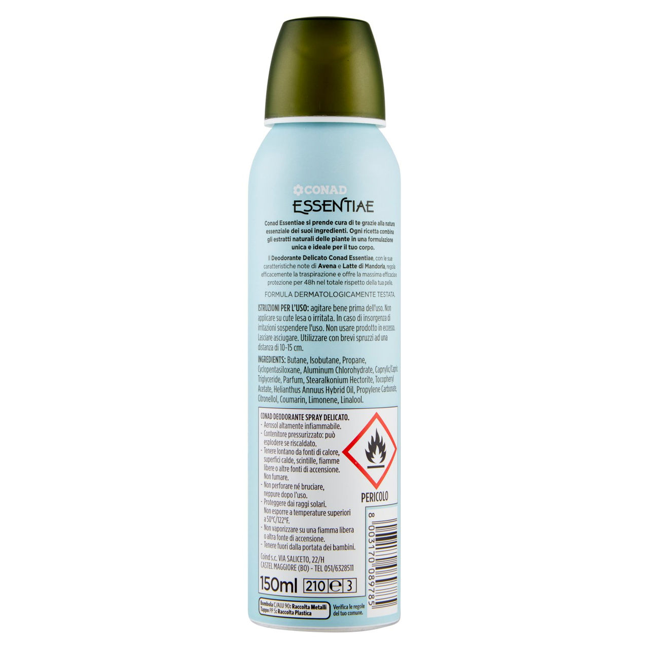 Deodorante spray Delicato Conad in vendita online