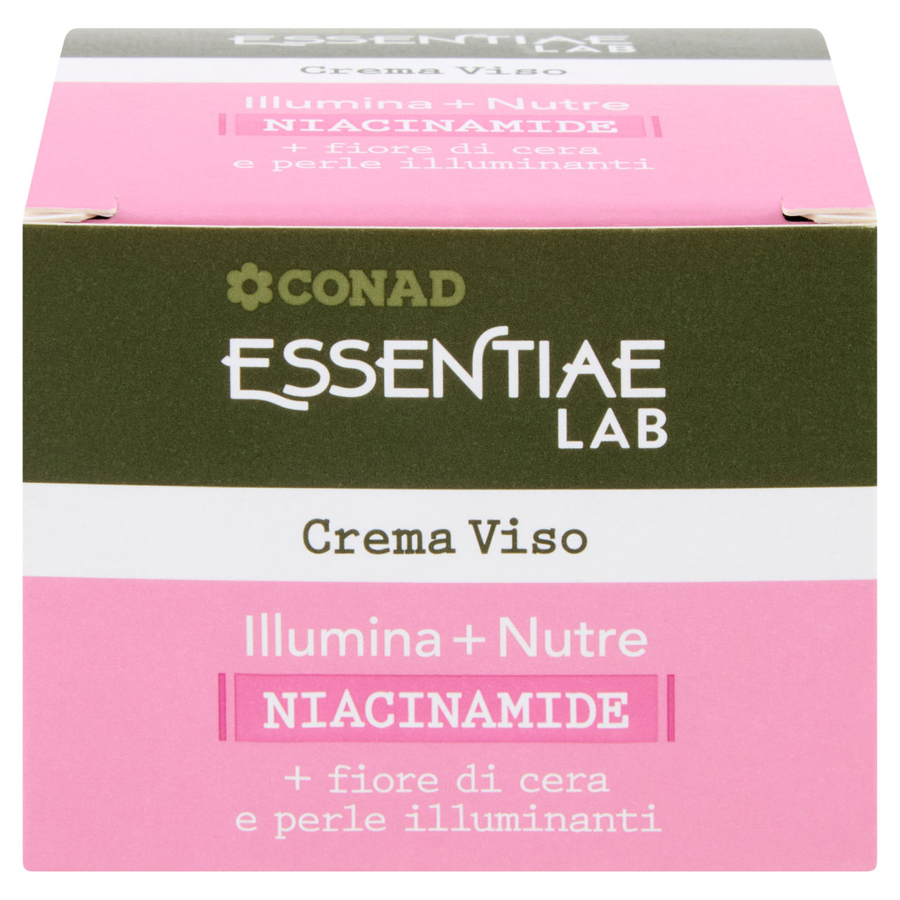 CONAD Essentiae Lab Crema Viso Illumina   Nutre Niacinamide   fiore di cera e perle illuminanti 50ml