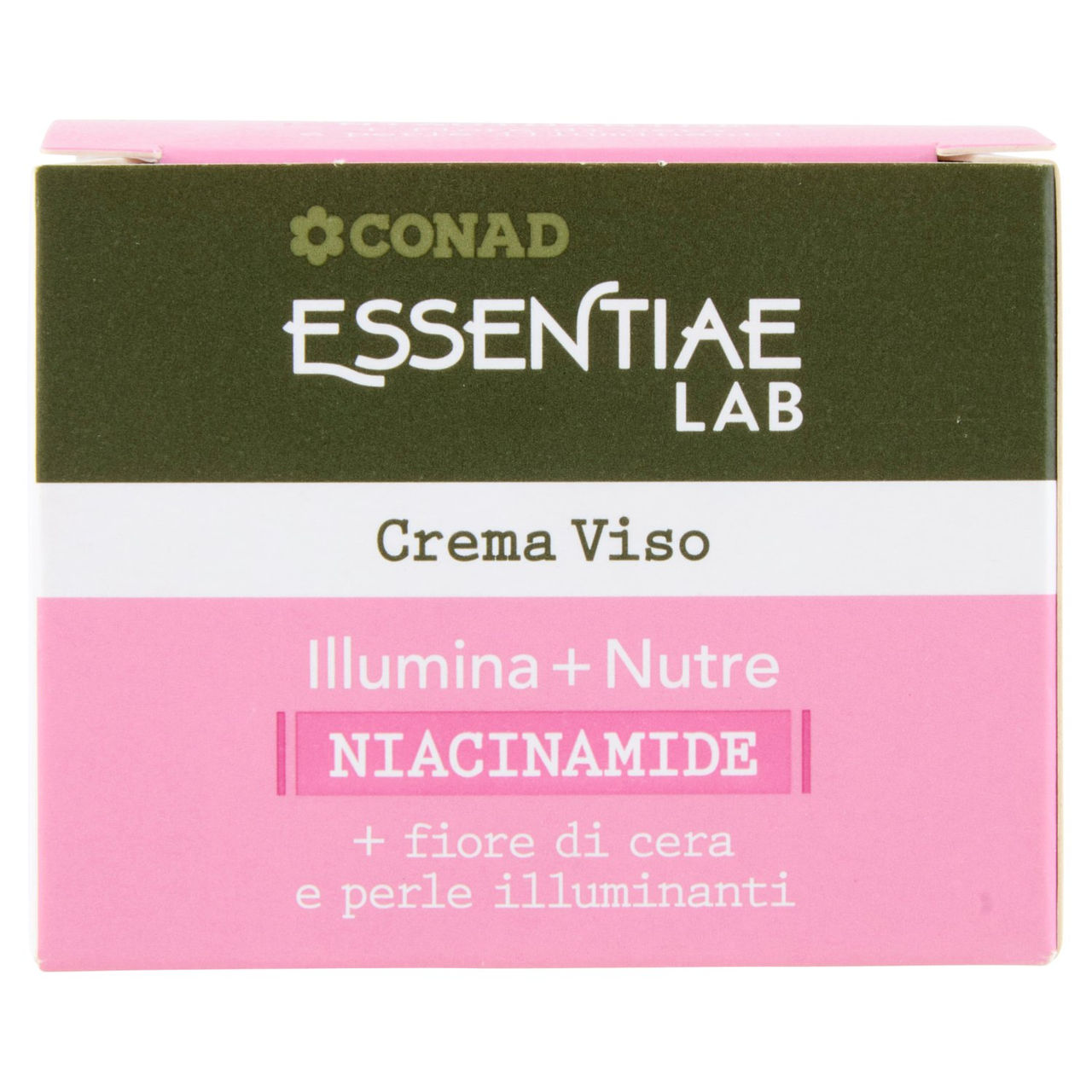 CONAD Essentiae Lab Crema Viso Illumina   Nutre Niacinamide   fiore di cera e perle illuminanti 50ml