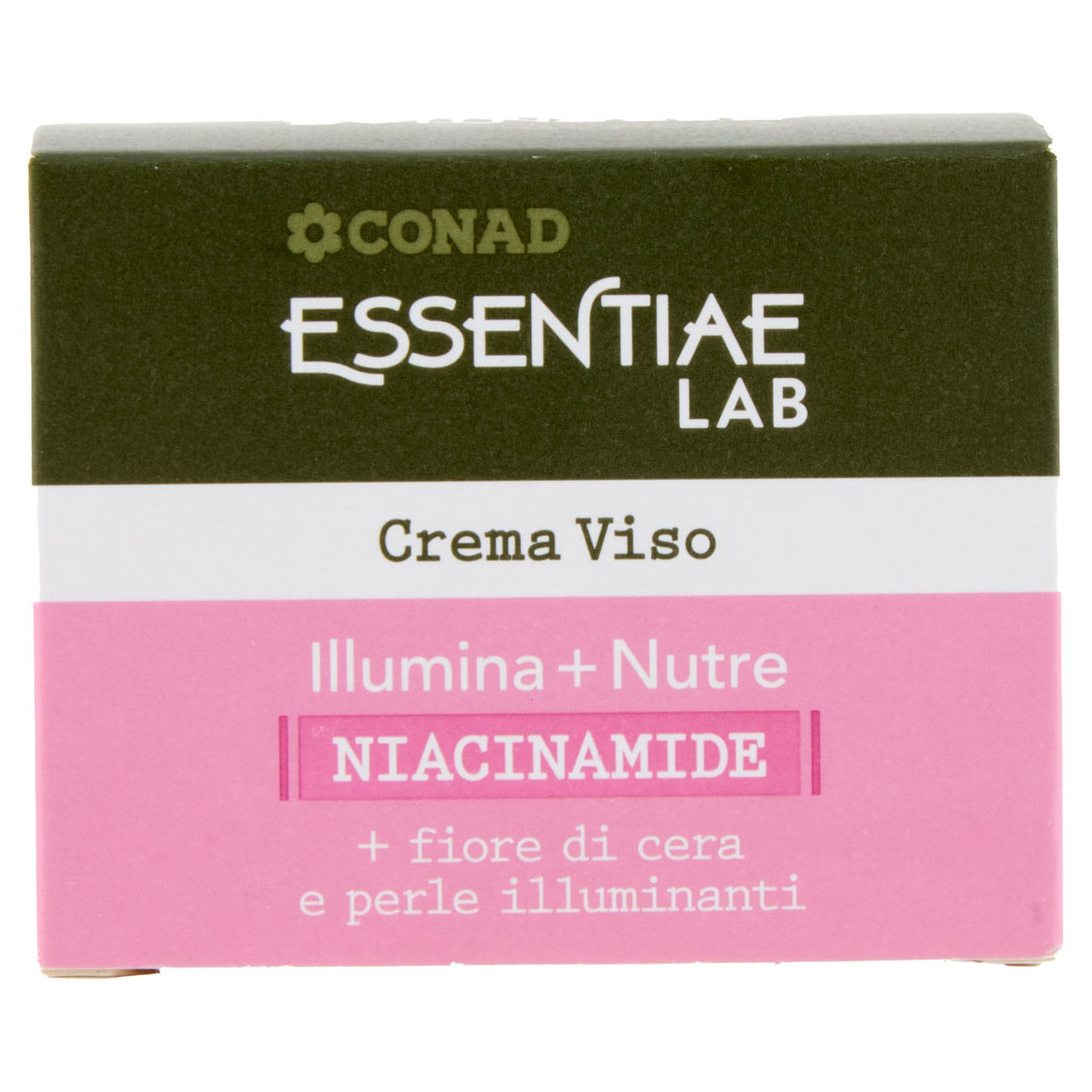 CONAD Essentiae Lab Crema Viso Illumina   Nutre Niacinamide   fiore di cera e perle illuminanti 50ml