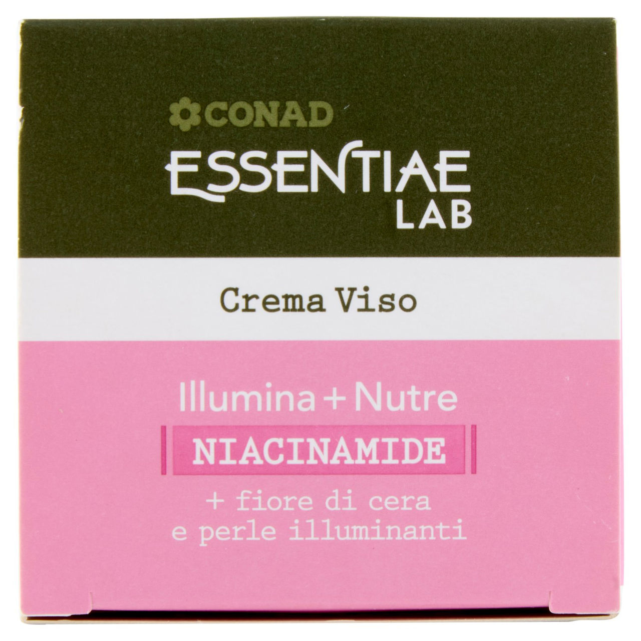 CONAD Essentiae Lab Crema Viso Illumina   Nutre Niacinamide   fiore di cera e perle illuminanti 50ml