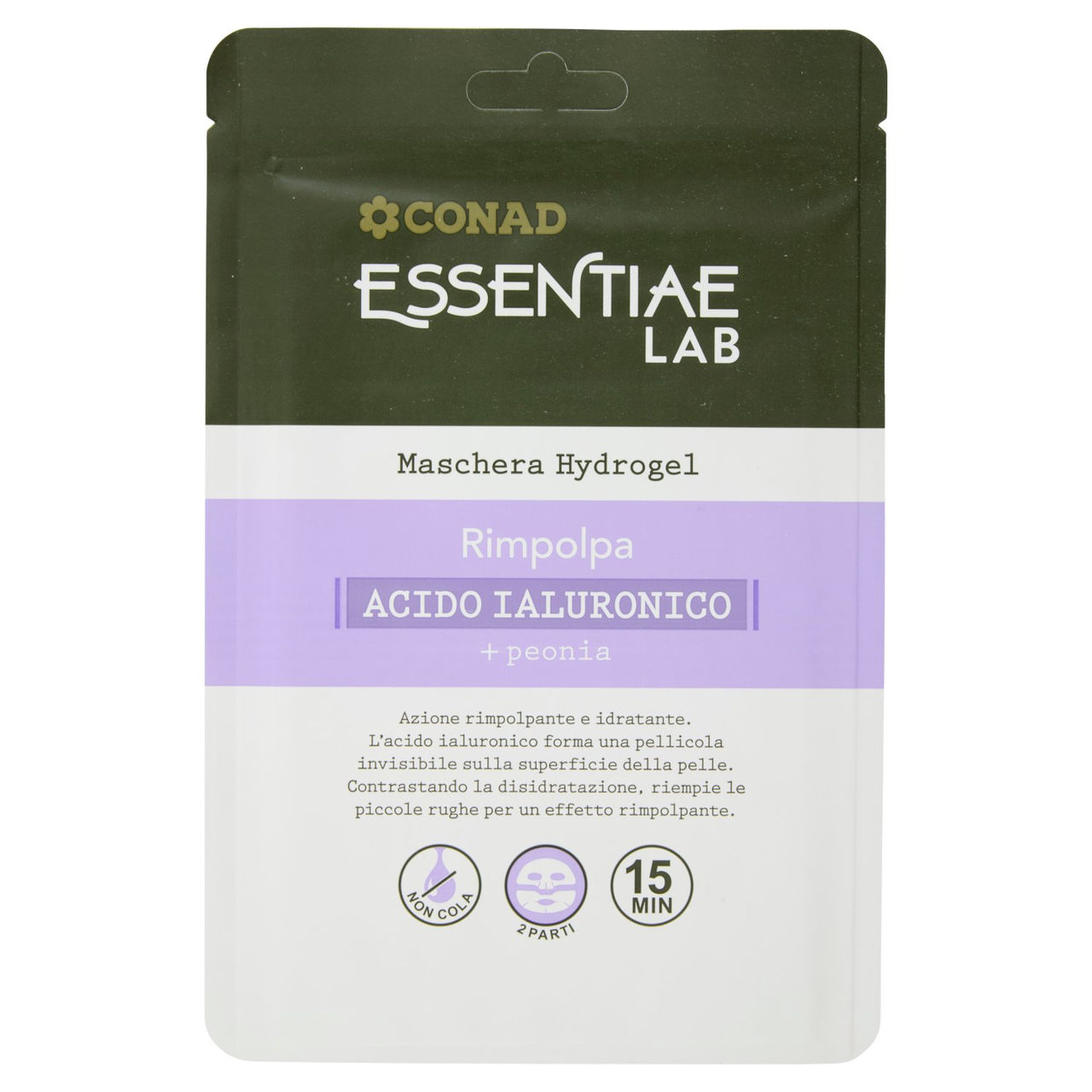 CONAD Essentiae Lab Maschera Hydrogel Rimpolpa 1 pz