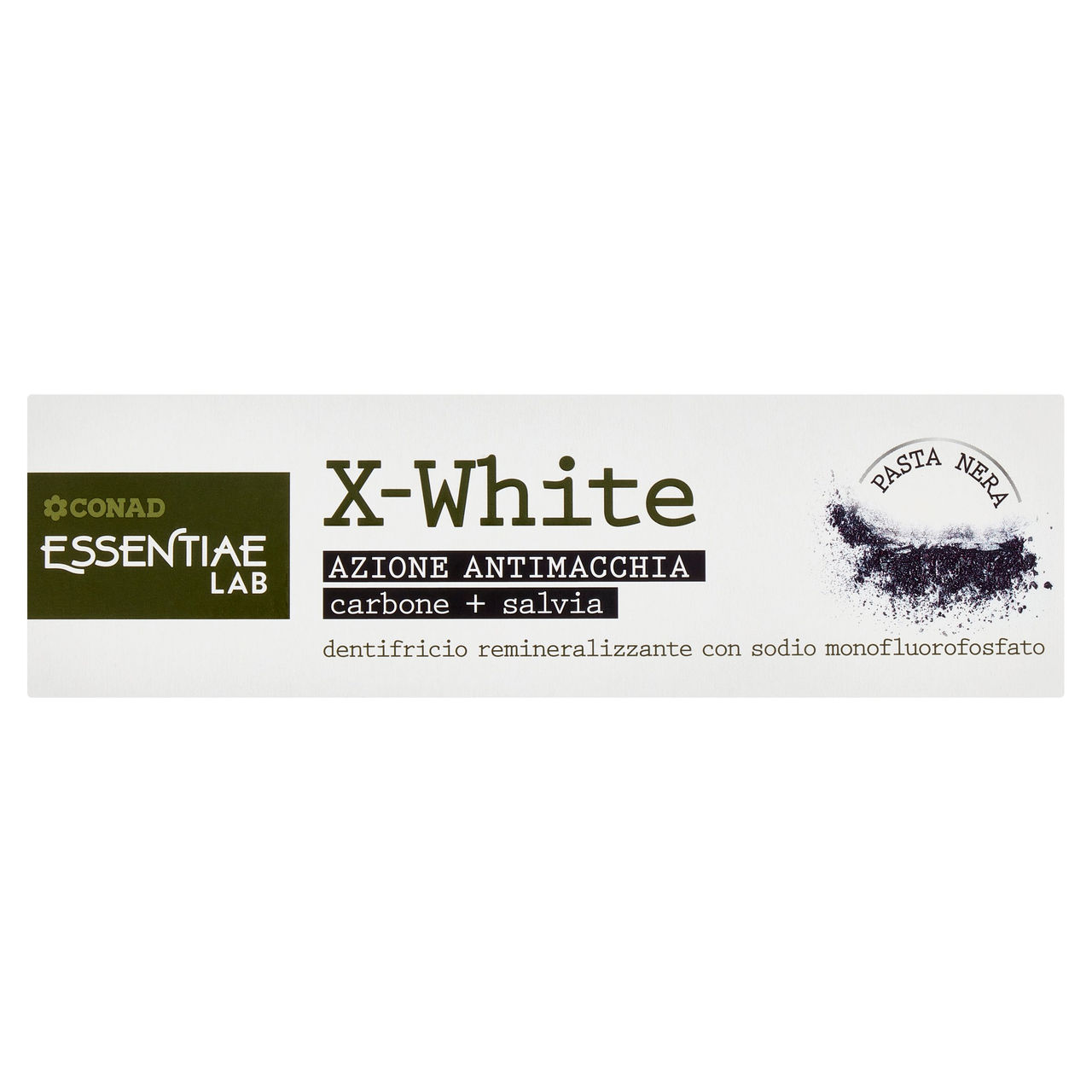 CONAD Essentiae Lab X-White Azione Antimacchia dentifricio remineralizzante 75 ml