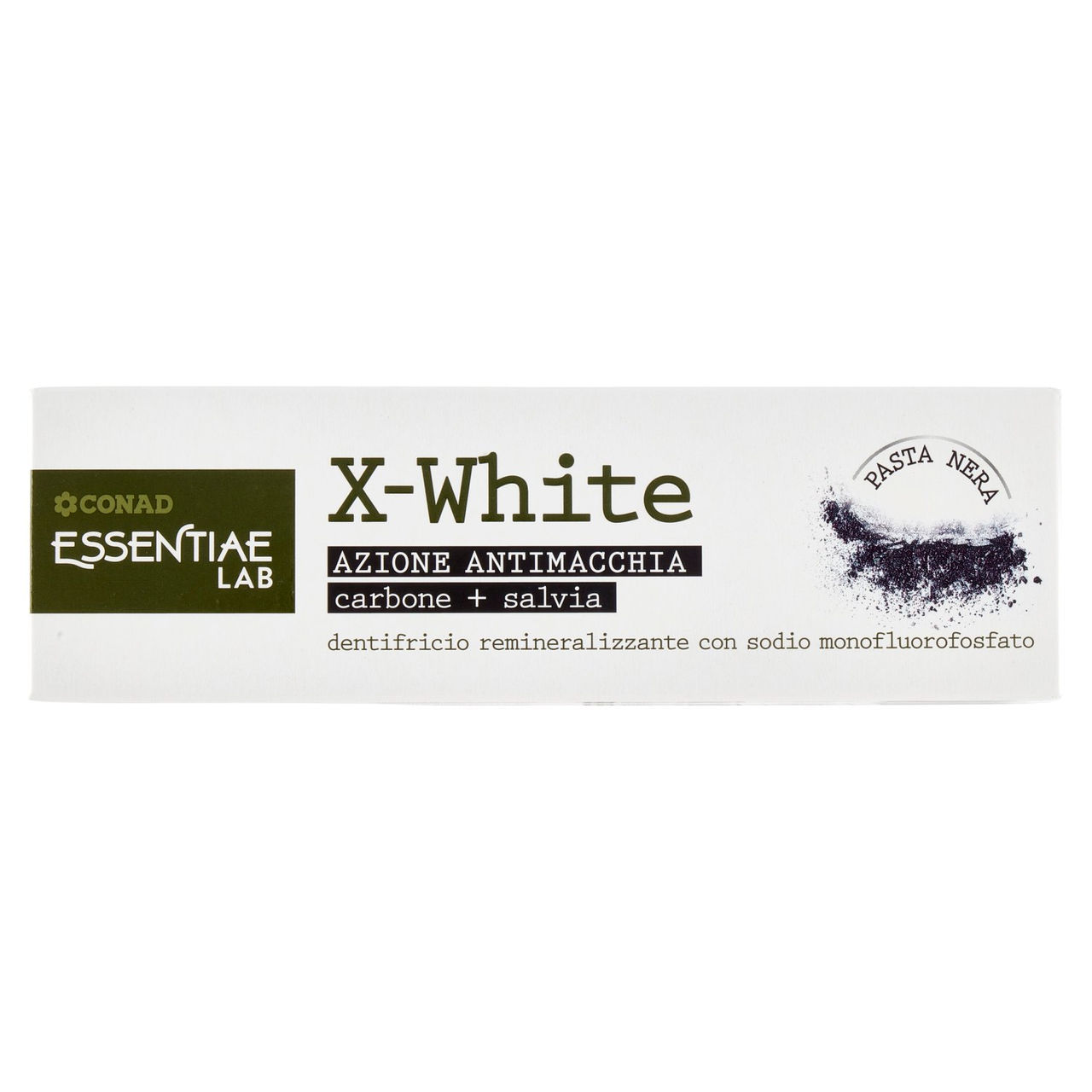 CONAD Essentiae Lab X-White Azione Antimacchia dentifricio remineralizzante 75 ml