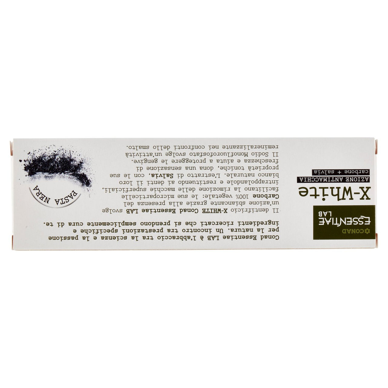 CONAD Essentiae Lab X-White Azione Antimacchia dentifricio remineralizzante 75 ml