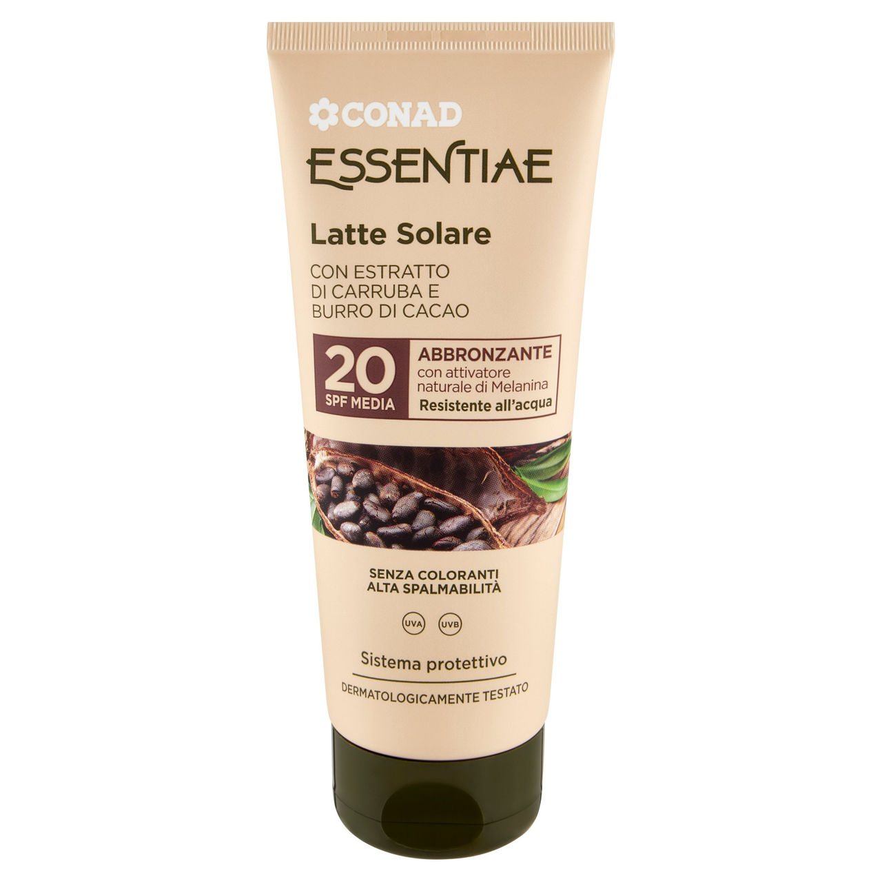 Latte Solare 20 SPF con Melanina Essentiae