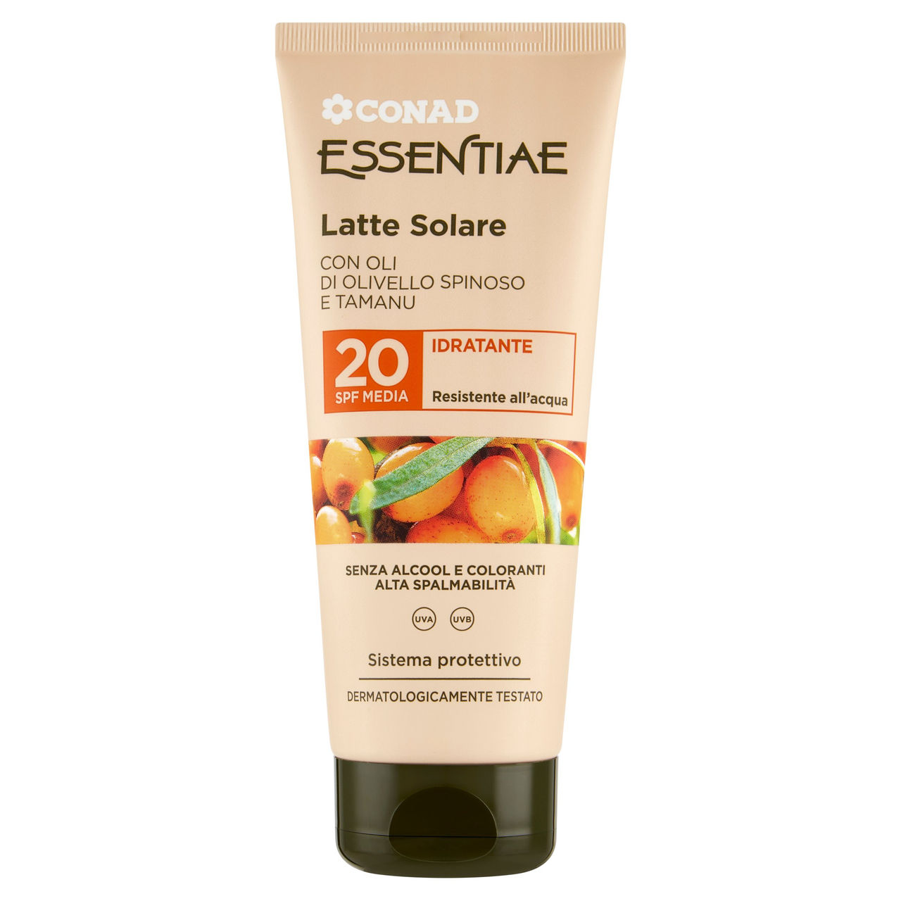 CONAD Essentiae Latte Solare 20 SPF Media Idratante 200 ml