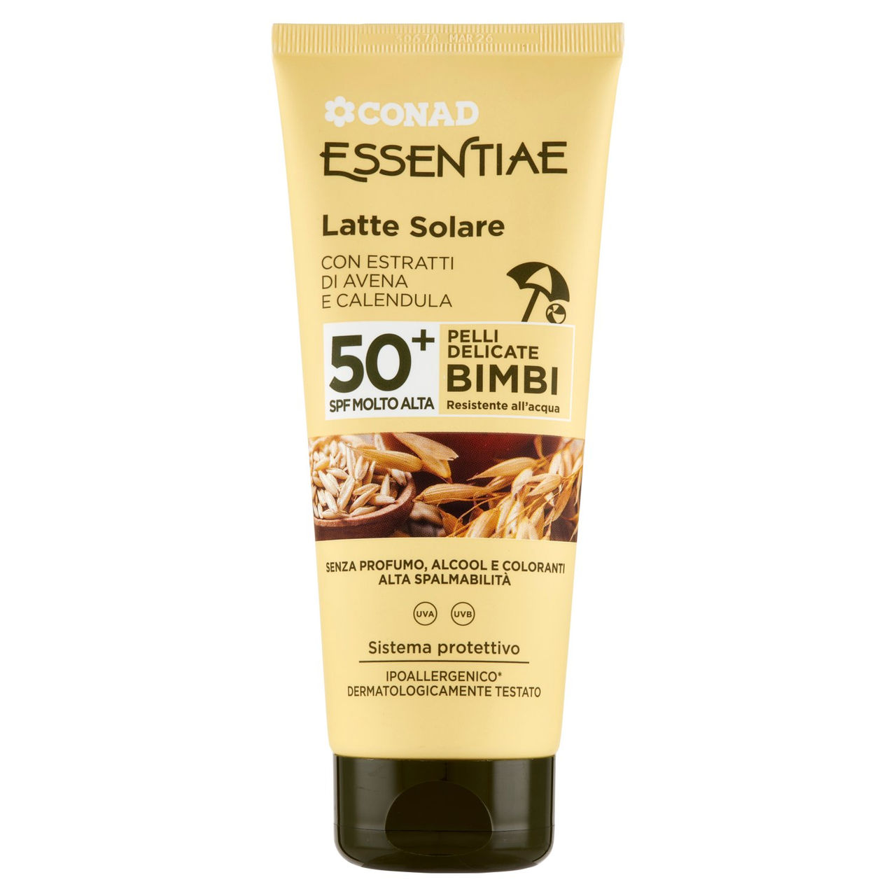 Latte Solare 50  SPF Bimbi Essentiae