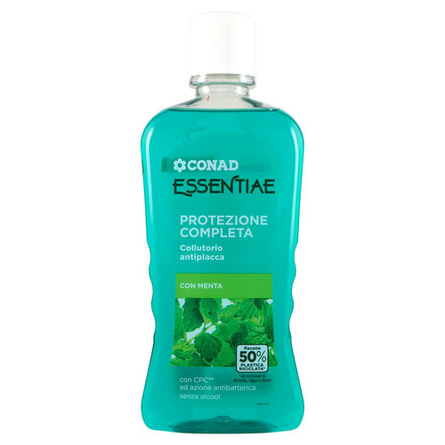 CONAD Essentiae Protezione Completa Collutorio antiplacca con Menta 500 ml
