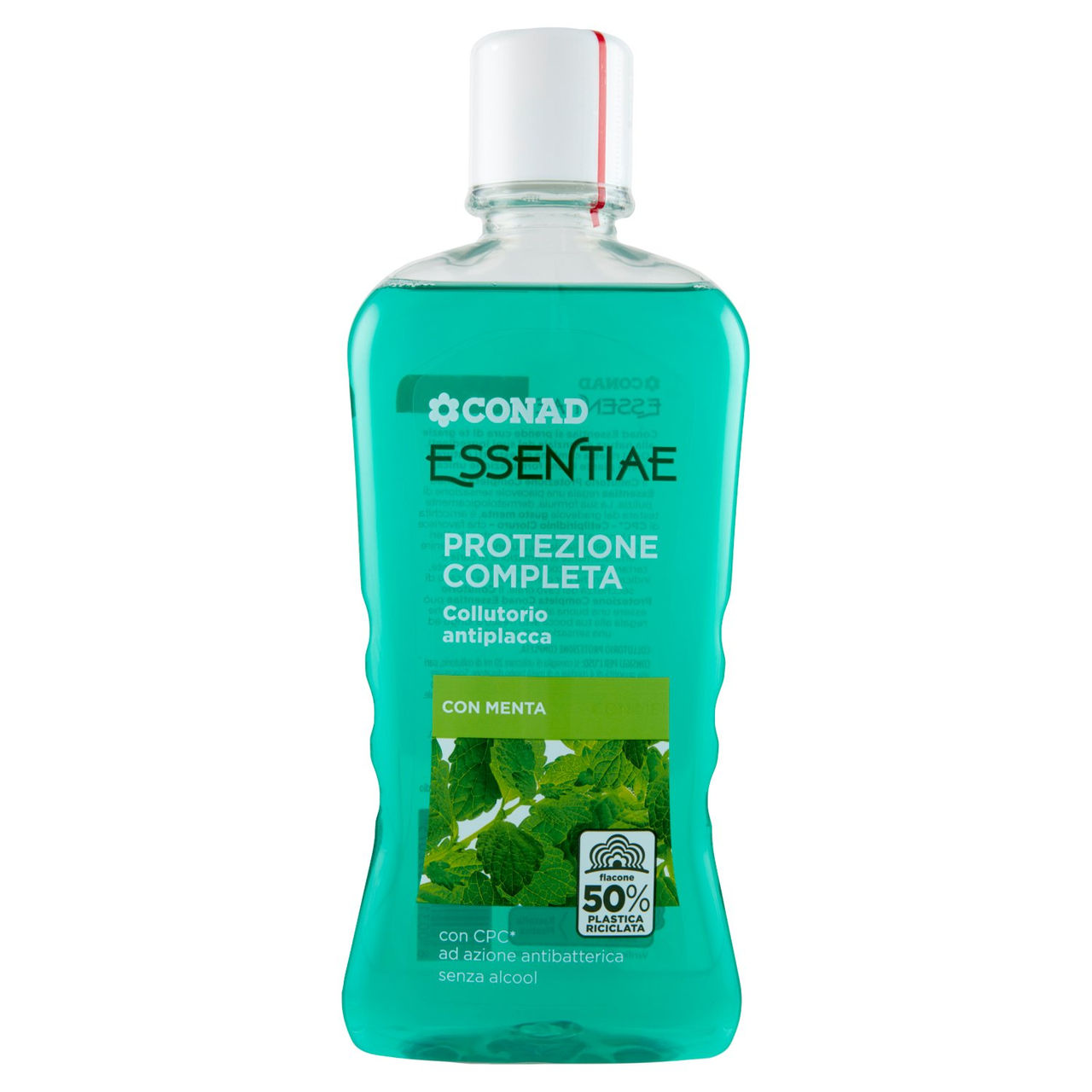 CONAD Essentiae Protezione Completa Collutorio antiplacca con Menta 500 ml