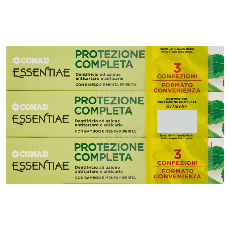 Dentifricio Protezione Completa 3 X 75ml Conad In Vendita Online Conad dentifricio-protezione-completa-3-x-75ml-conad-in-vendita-online-conad