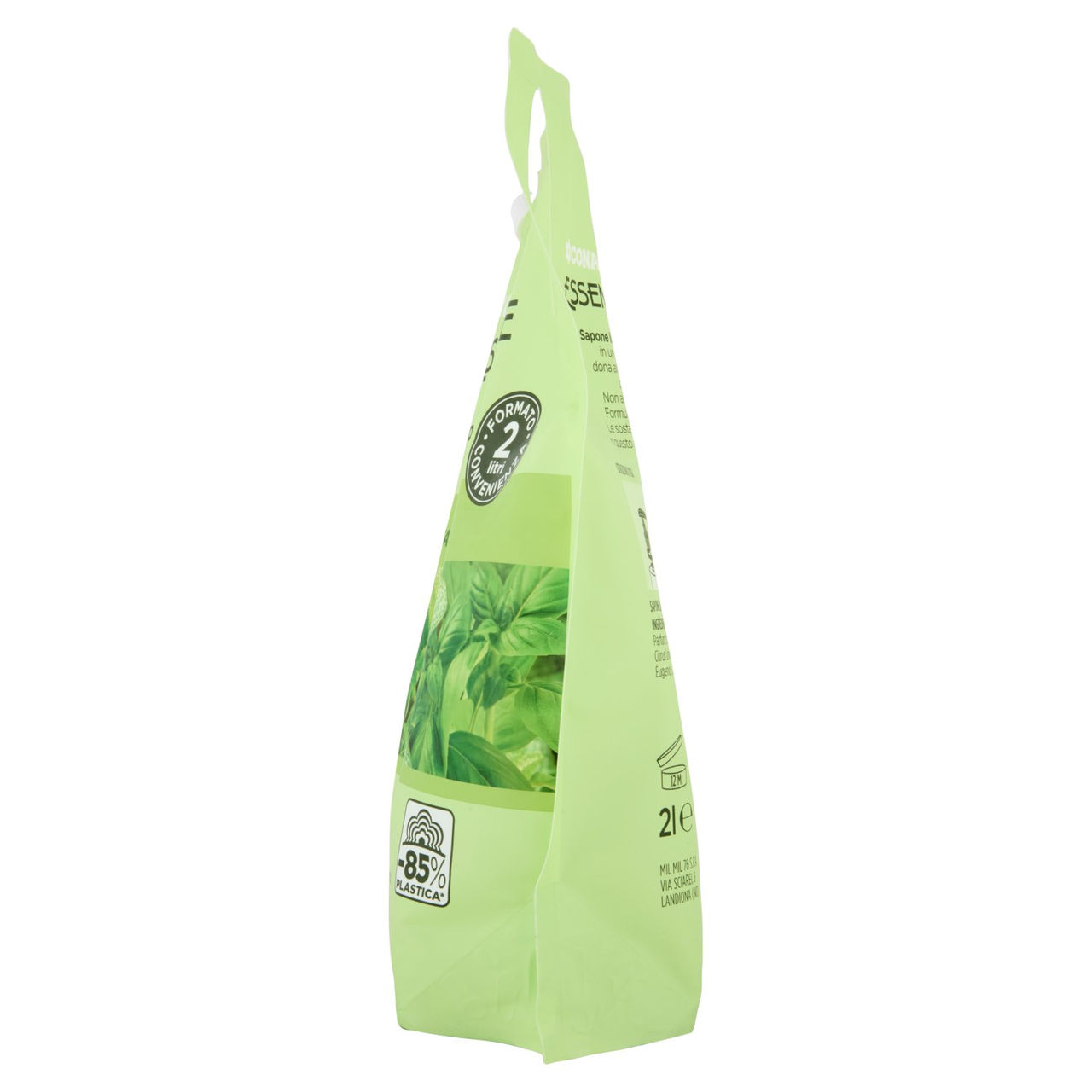 CONAD Essentiae Sapone Liquido Note di Menta e Basilico 2 l