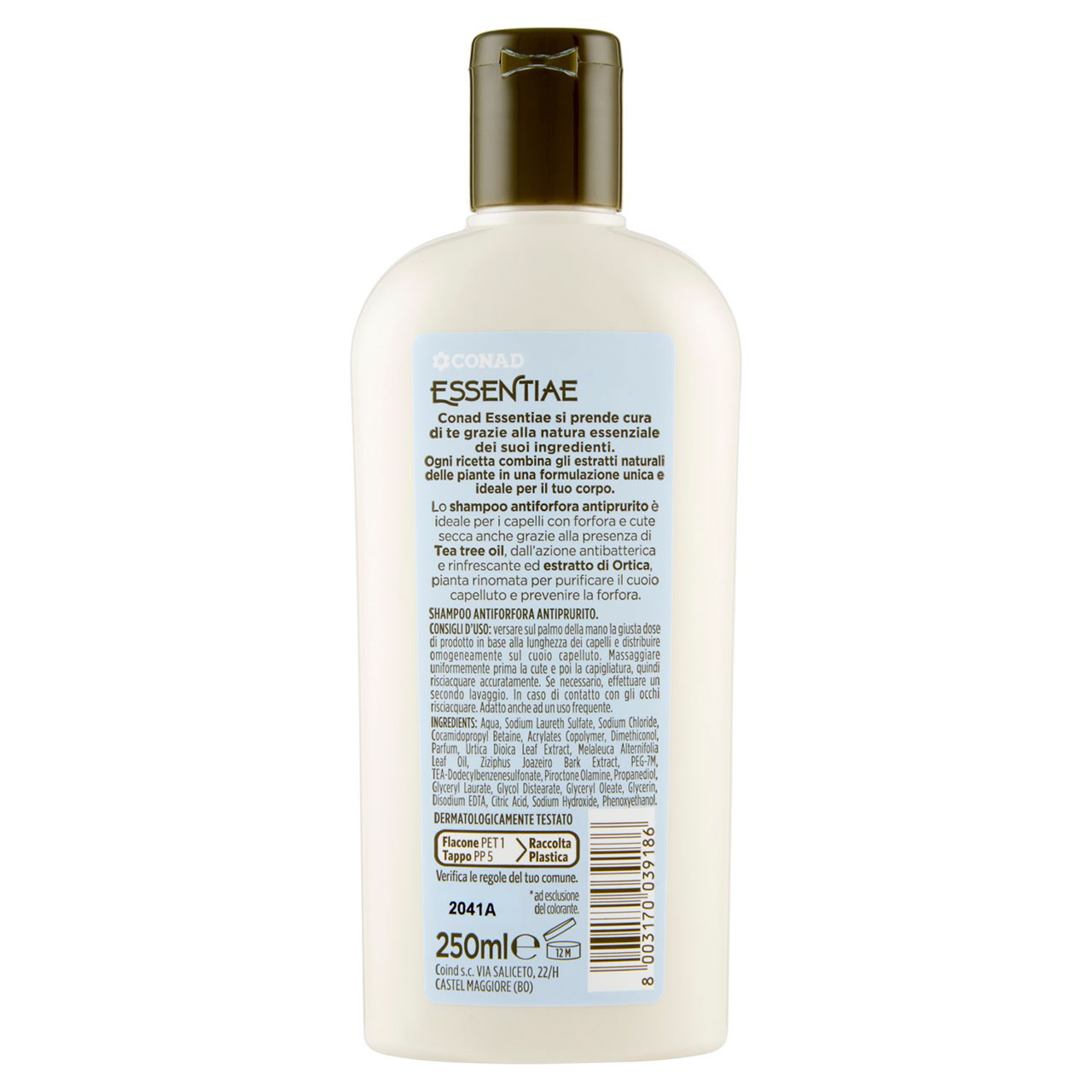 Shampoo Antiforfora Antiprurito 250 ml Conad