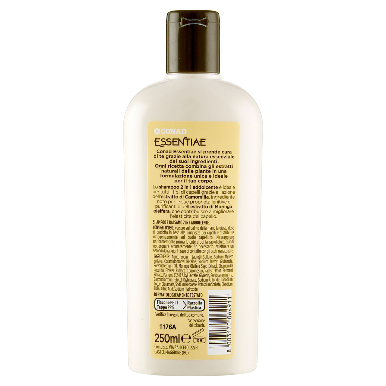 Essentiae Shampoo e Balsamo 2in1 Addolcente Conad