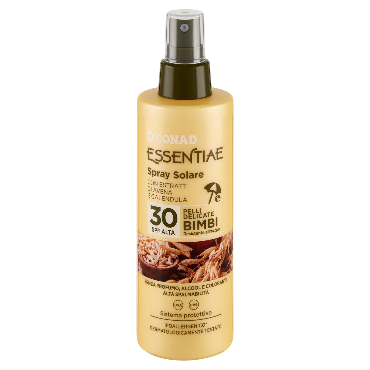 Spray solare 30 SPF Bimbi Conad in vendita online