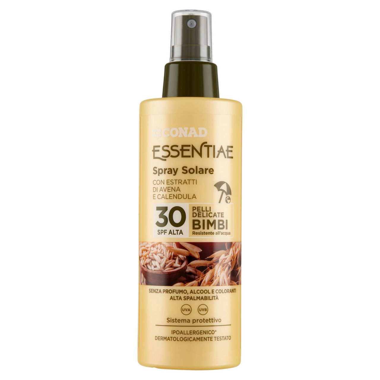 Spray solare 30 SPF Bimbi Conad in vendita online