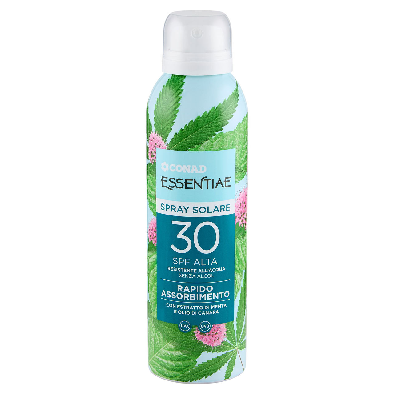 CONAD Essentiae Spray Solare 30 SPF Alta Rapido Assorbimento 200 ml