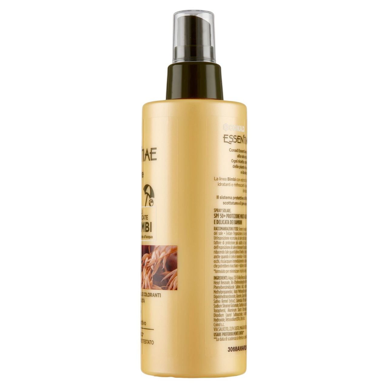 Spray Solare 50  SPF Bimbi Essentiae