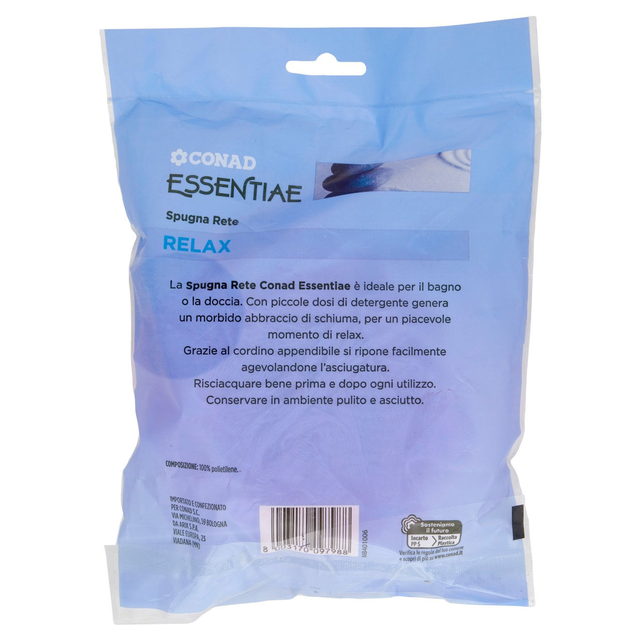 CONAD Essentiae Spugna Rete Relax