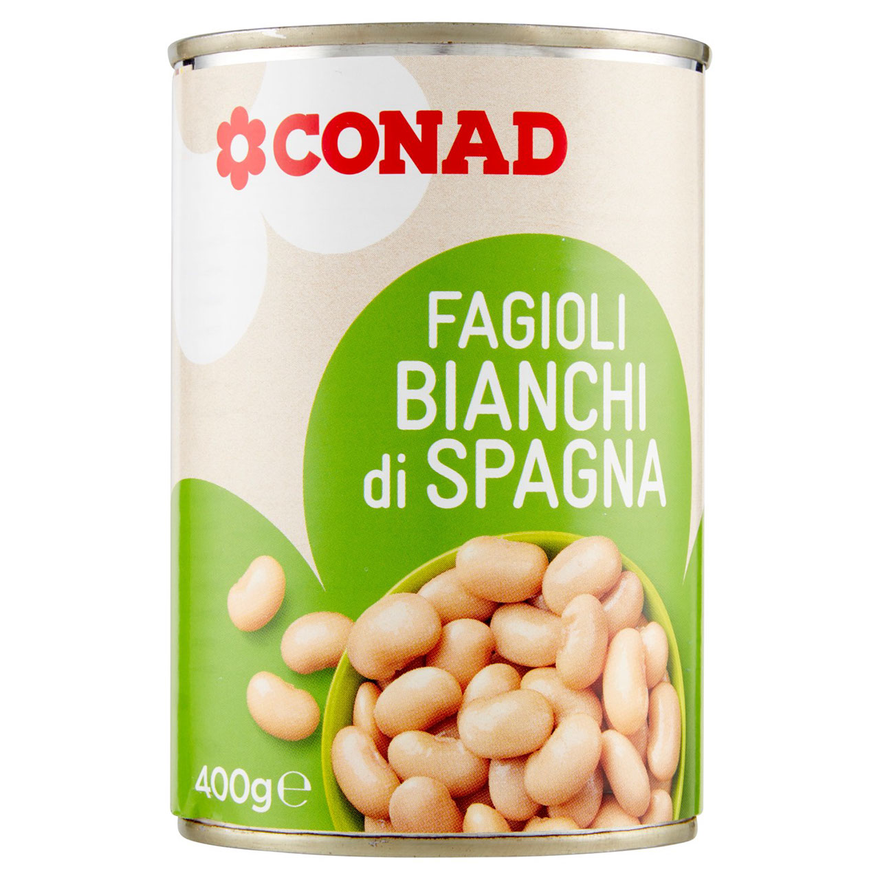 Fagioli Bianchi di Spagna 400 g Conad