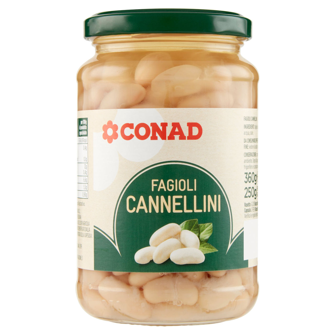 Fagioli Cannellini 360 g Conad in vendita online