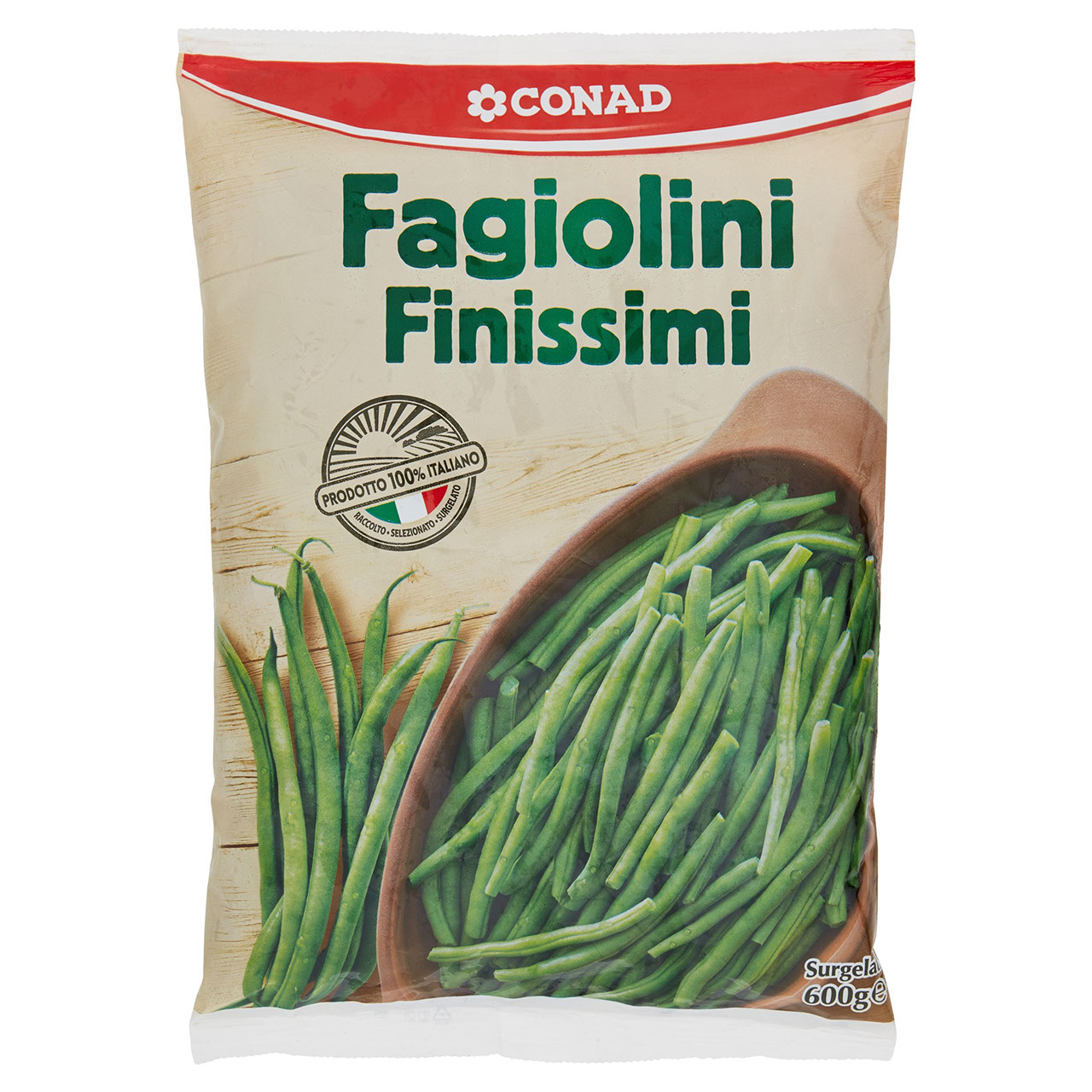 CONAD Fagiolini Finissimi Surgelati 600 g