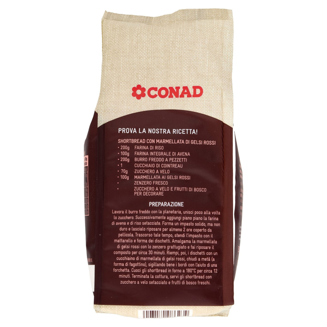Farina Integrale di Avena 500 g Conad