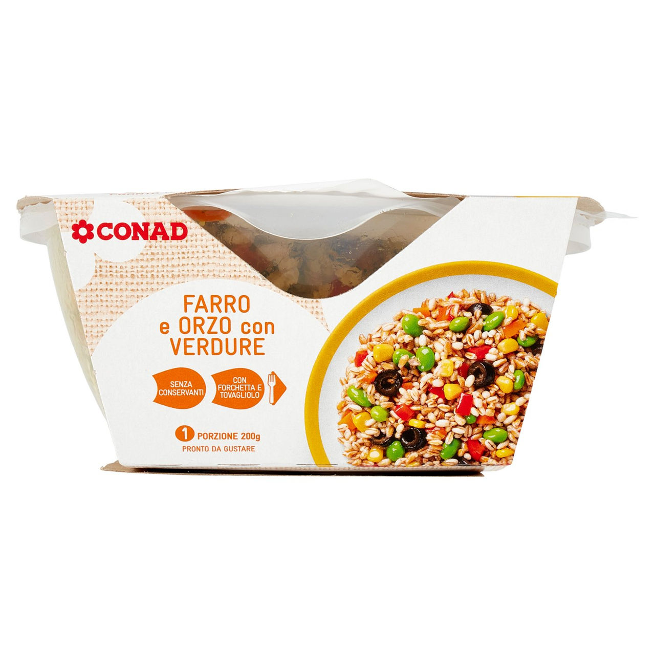 CONAD Farro e Orzo con Verdure 200 g