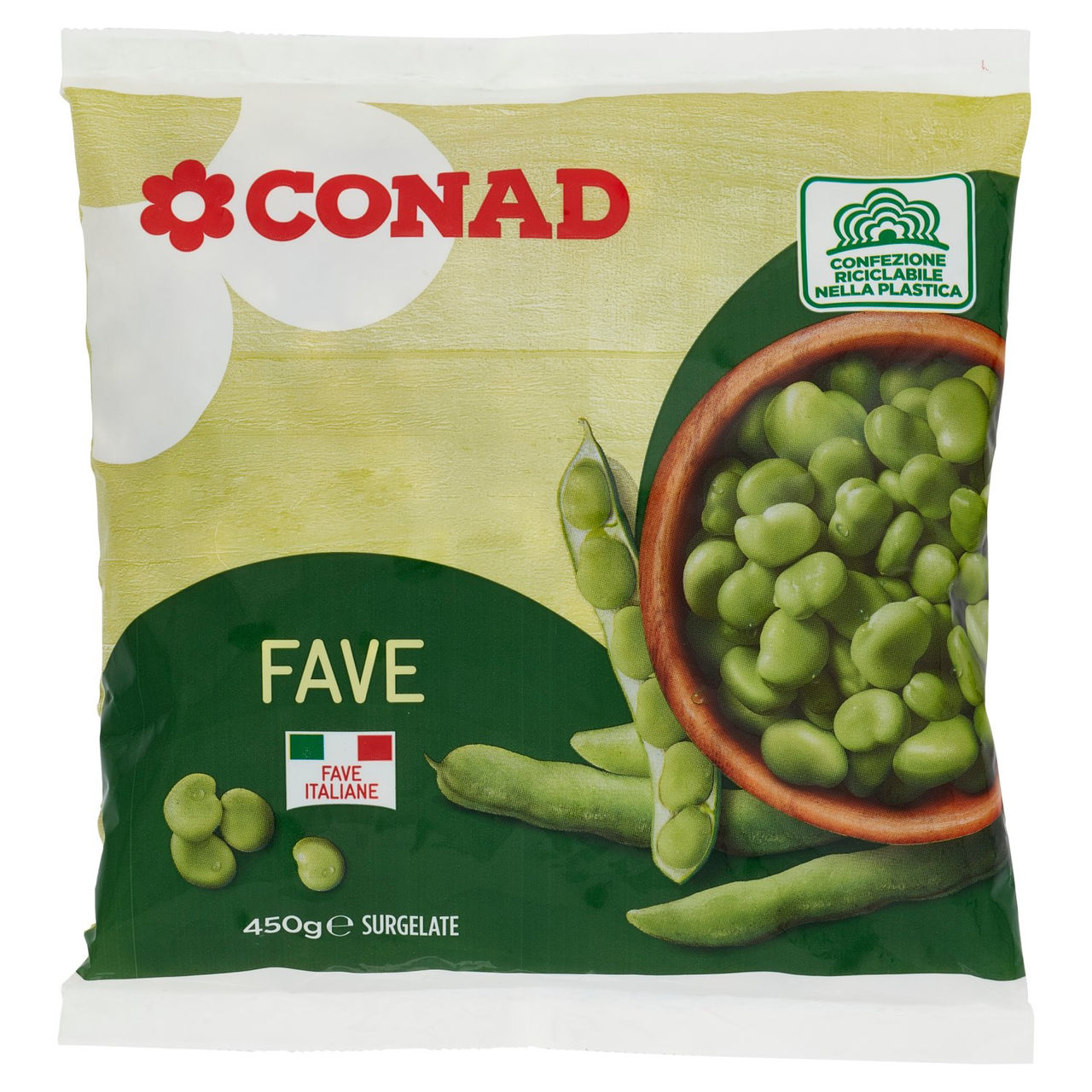 Fave Surgelate 450 g Conad in vendita online