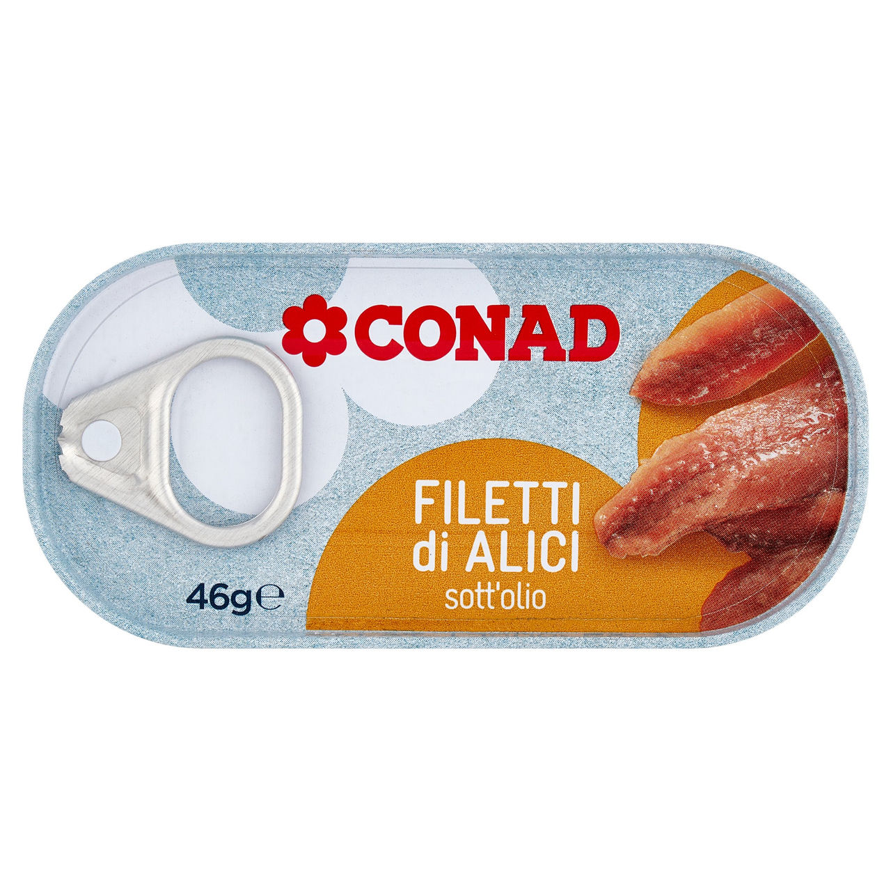 CONAD Filetti di Alici sott'olio 46 g